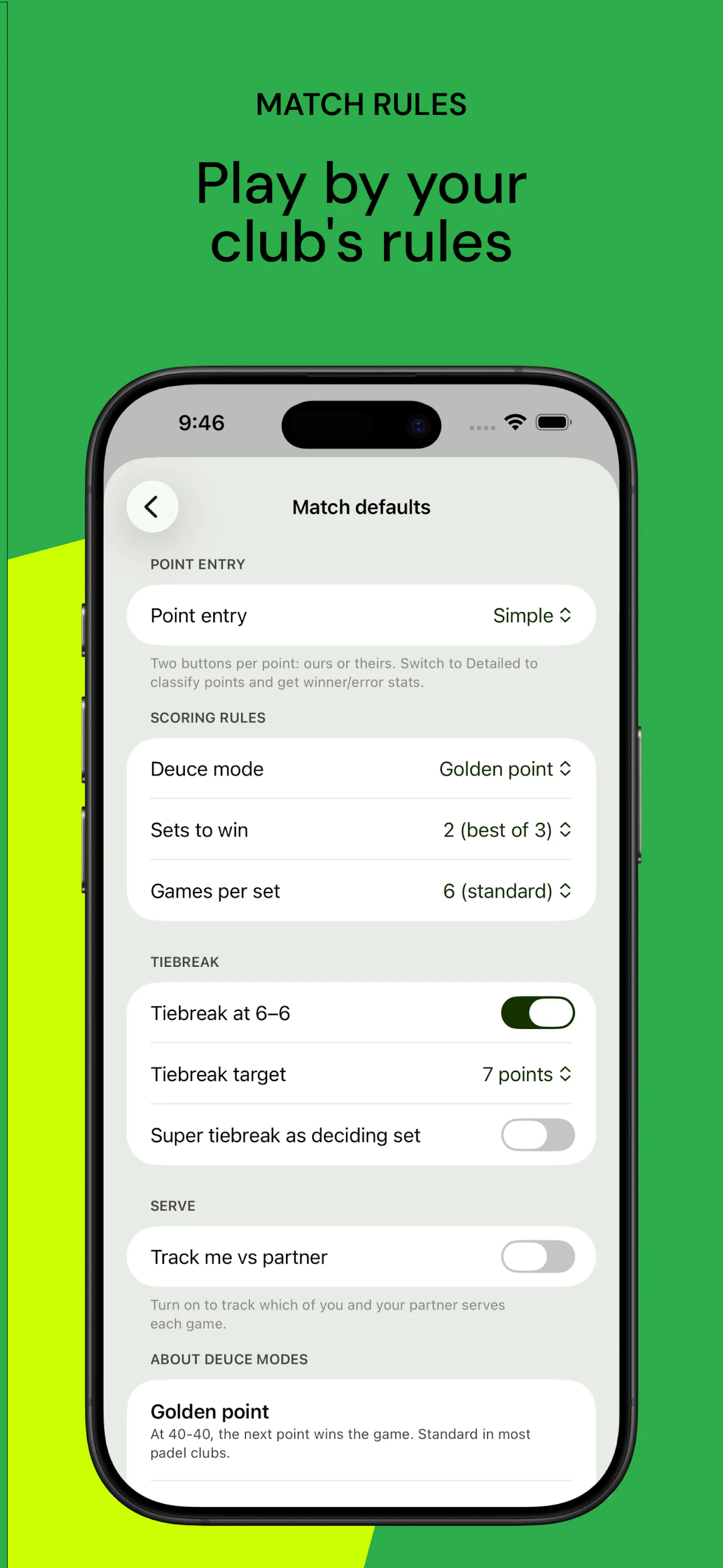 Padelyst screenshot 5