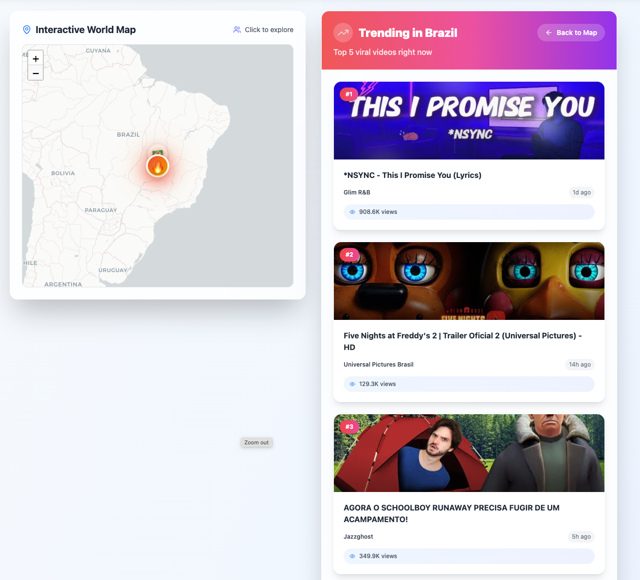 YouTube Trend Map gallery image