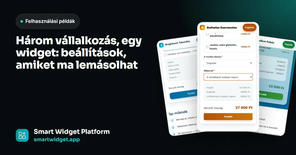 Smart Widget Platform gallery image