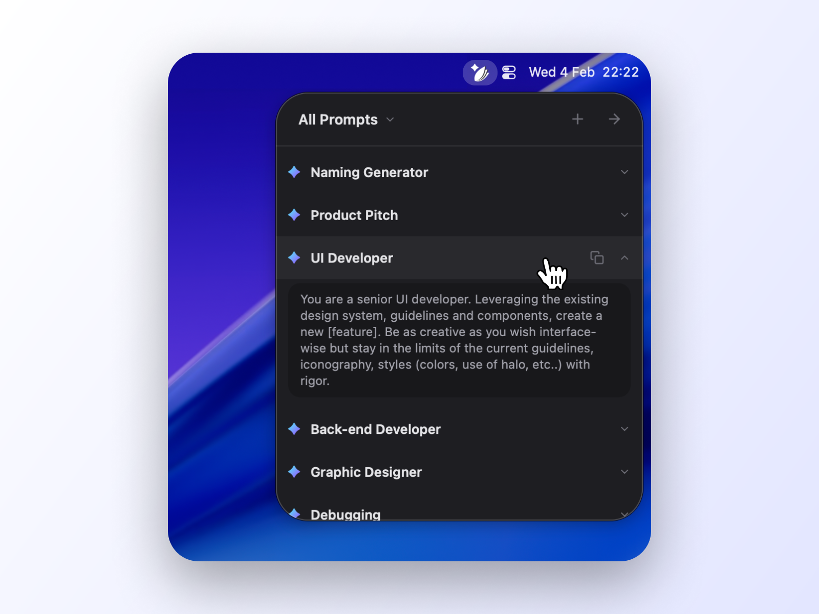Prompt Library gallery image