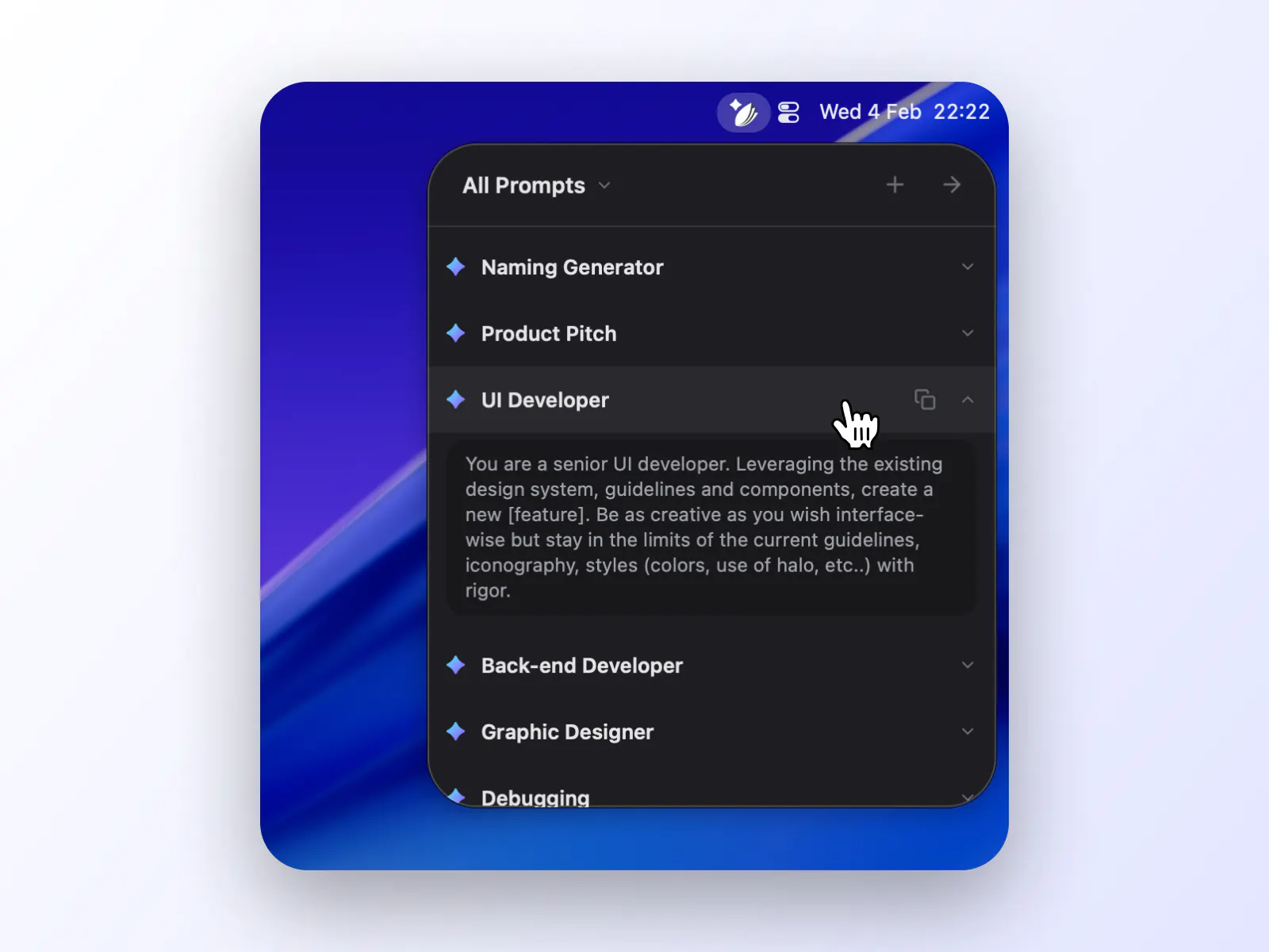 Prompt Library: All your best prompts. One shortcut away. | Product Hunt