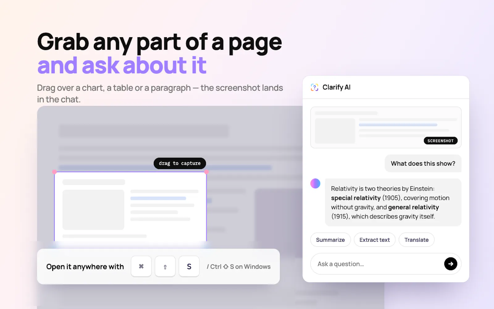 Clarify AI: Screen Answers screenshot 4