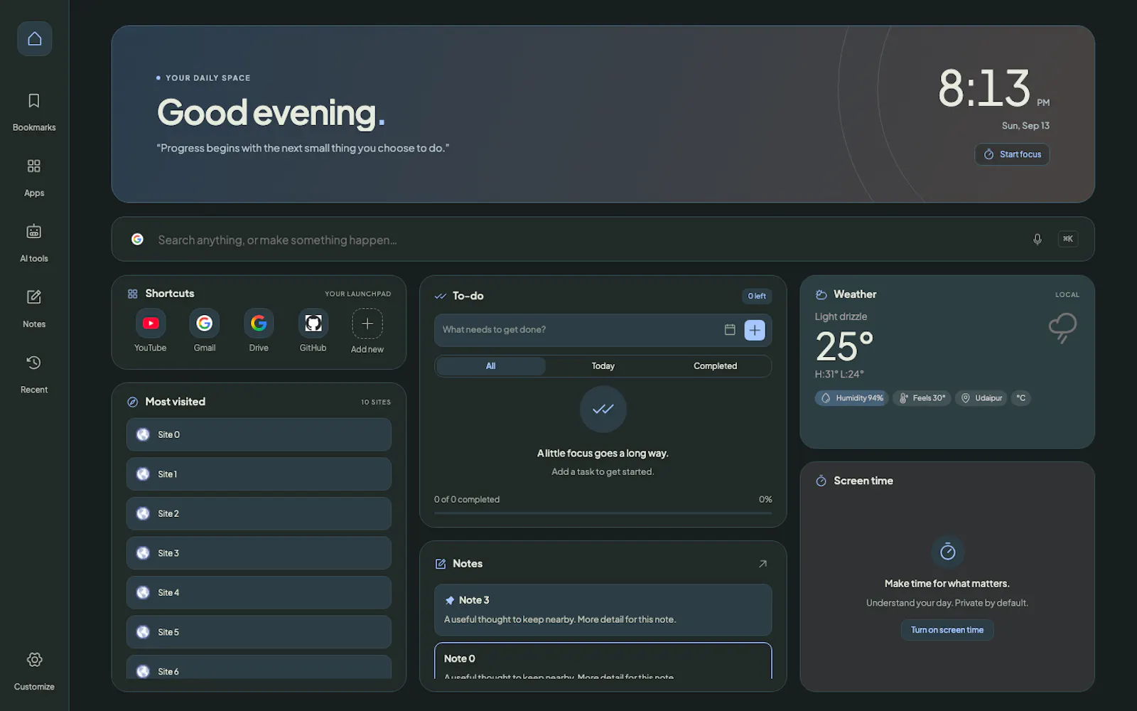 Daily Workspace screenshot 3
