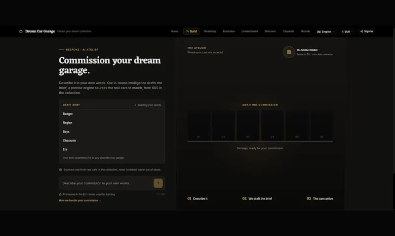 Dream Car Garage screenshot 2