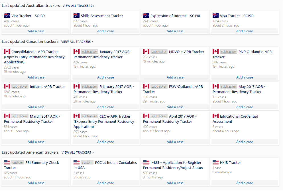 MyImmiTracker gallery image