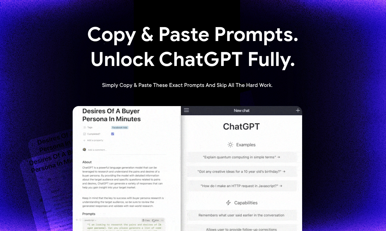 궁극적 인 chatgpt 마케팅 프롬프트 - 경쟁사로부터 눈에 띄고 프롬프트로 시간을 절약하십시오. 미디어 5