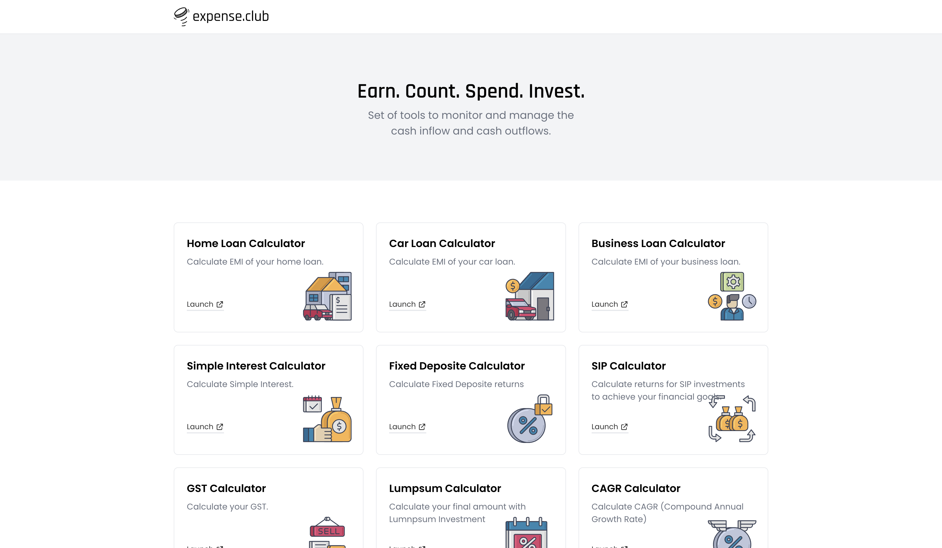 expense.club gallery image