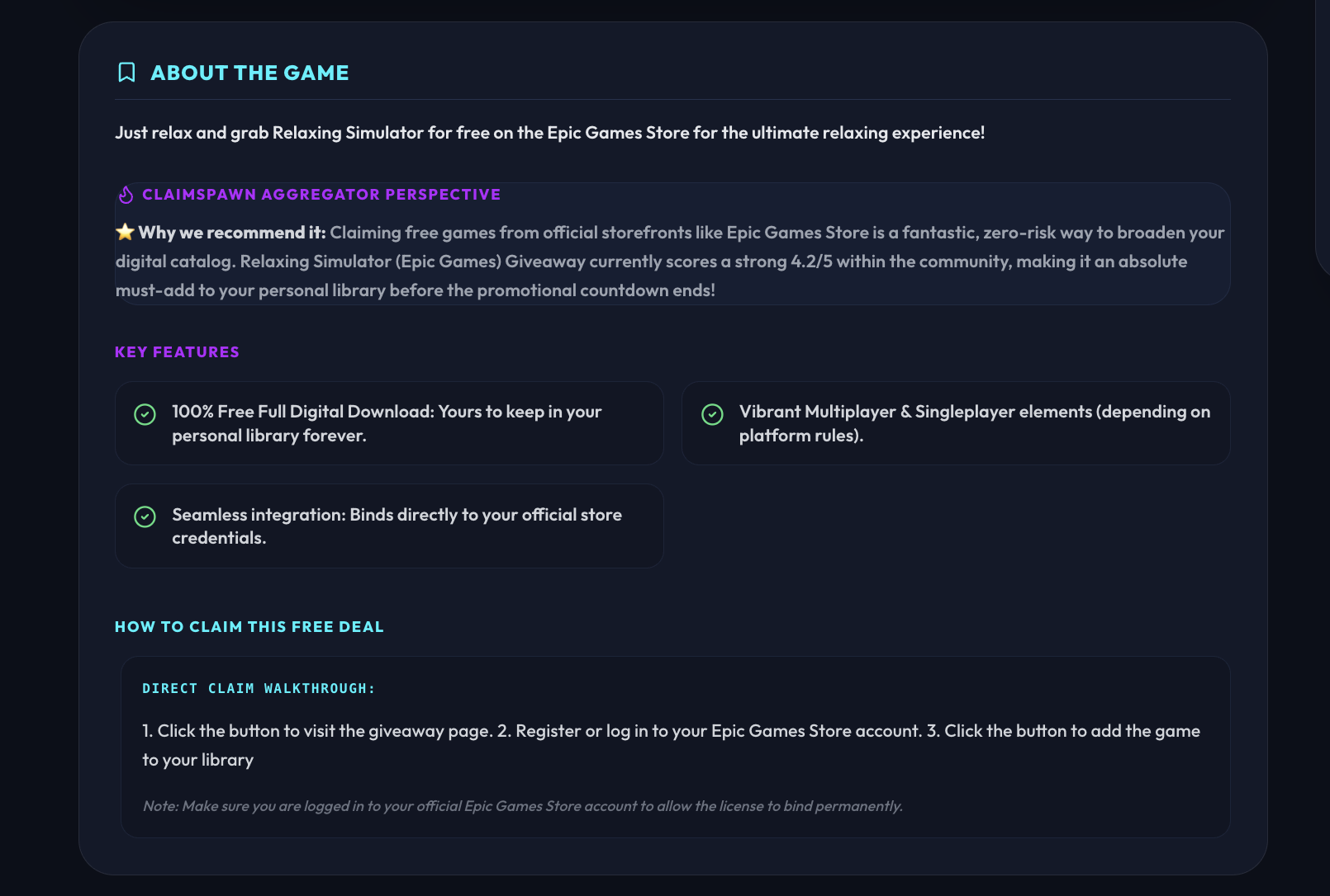 Claim Spawn gallery image