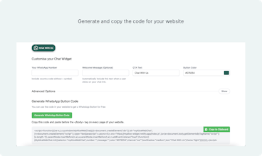 WhatsApp Chat Button Widget gallery image