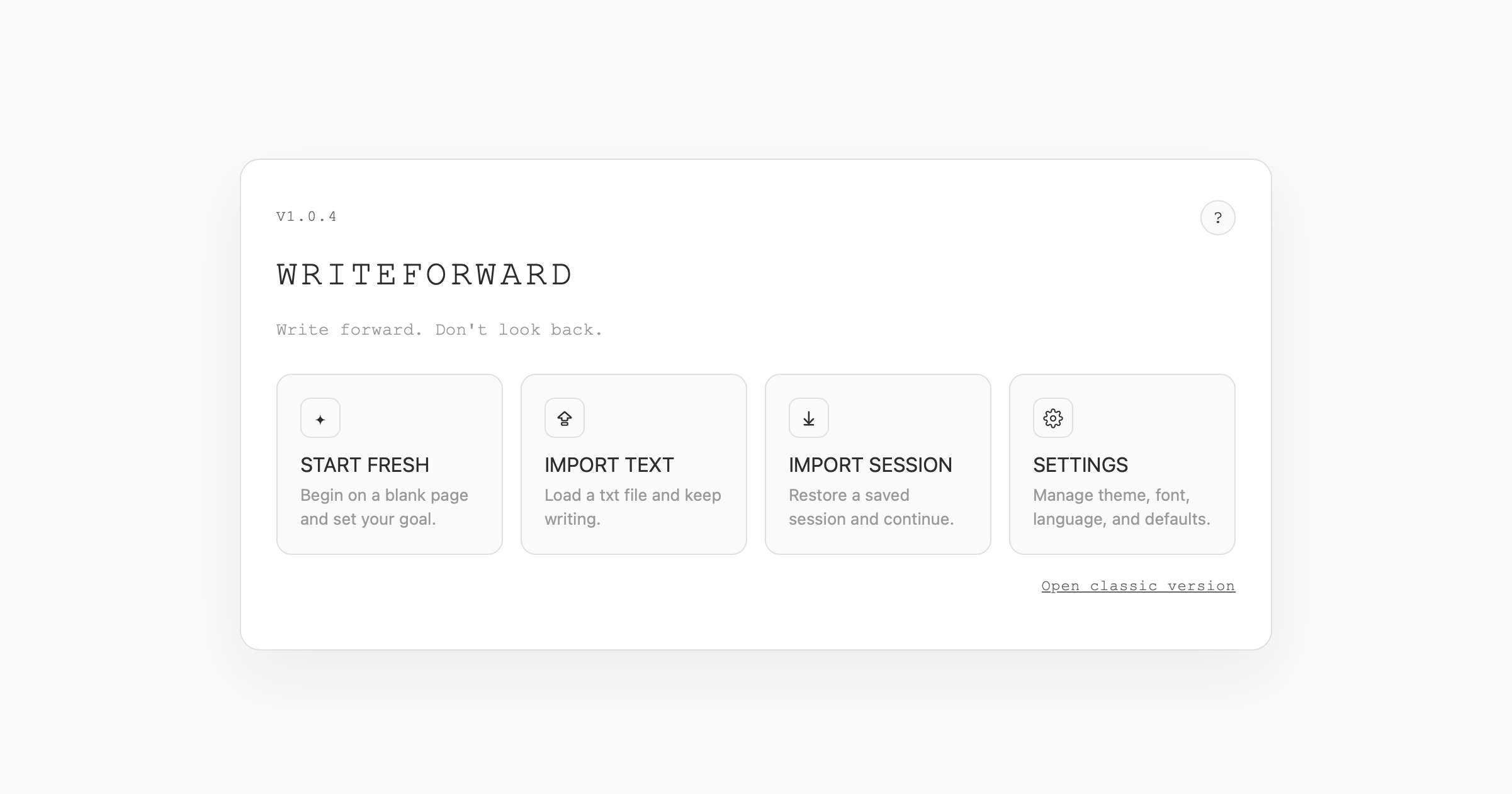 WriteForward gallery image