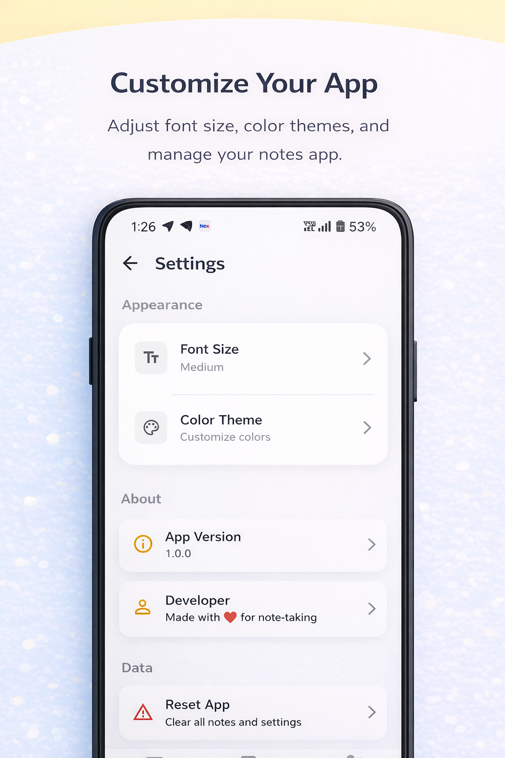 PebbleNote – Smart Notes - Screenshot 5 showing product features and functionality
