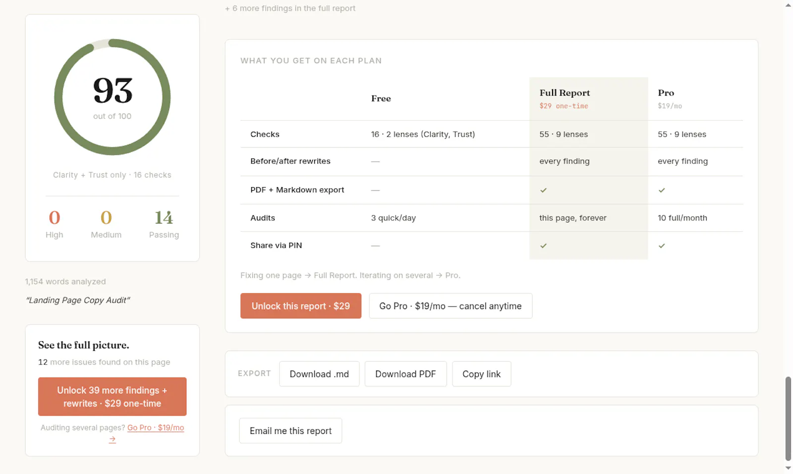 PageLint screenshot 5