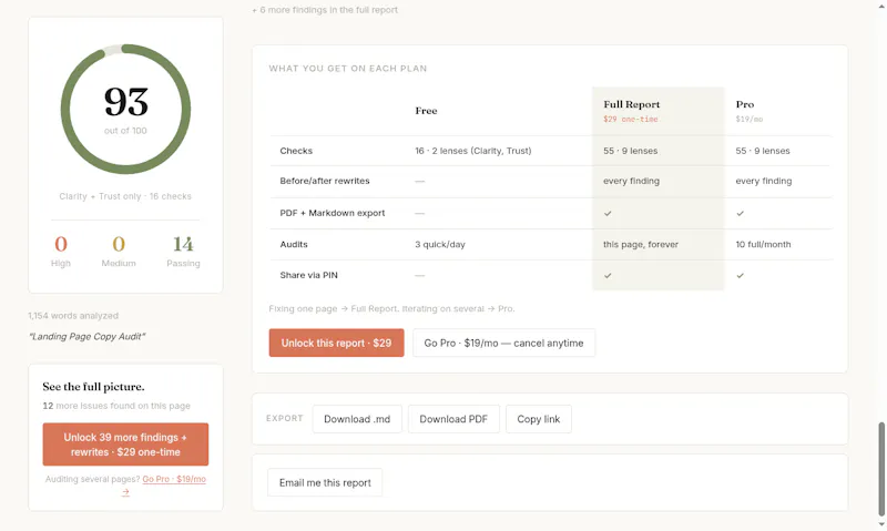 PageLint screenshot 5