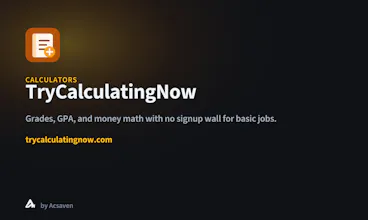 TryCalculatingNow gallery image