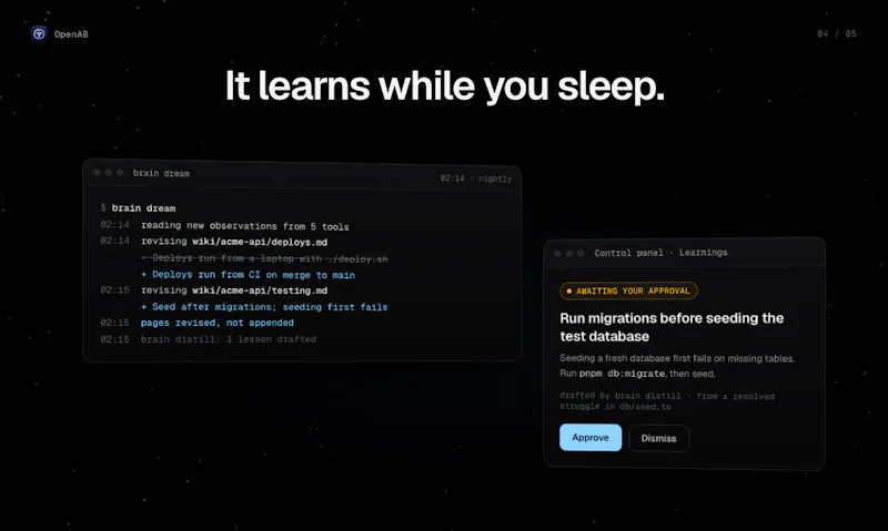 Open Agentic Brain & Memory (OpenAB) screenshot 6