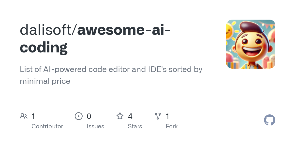 awesome-ai-coding - List of AI-powered code editor and IDE's media 1