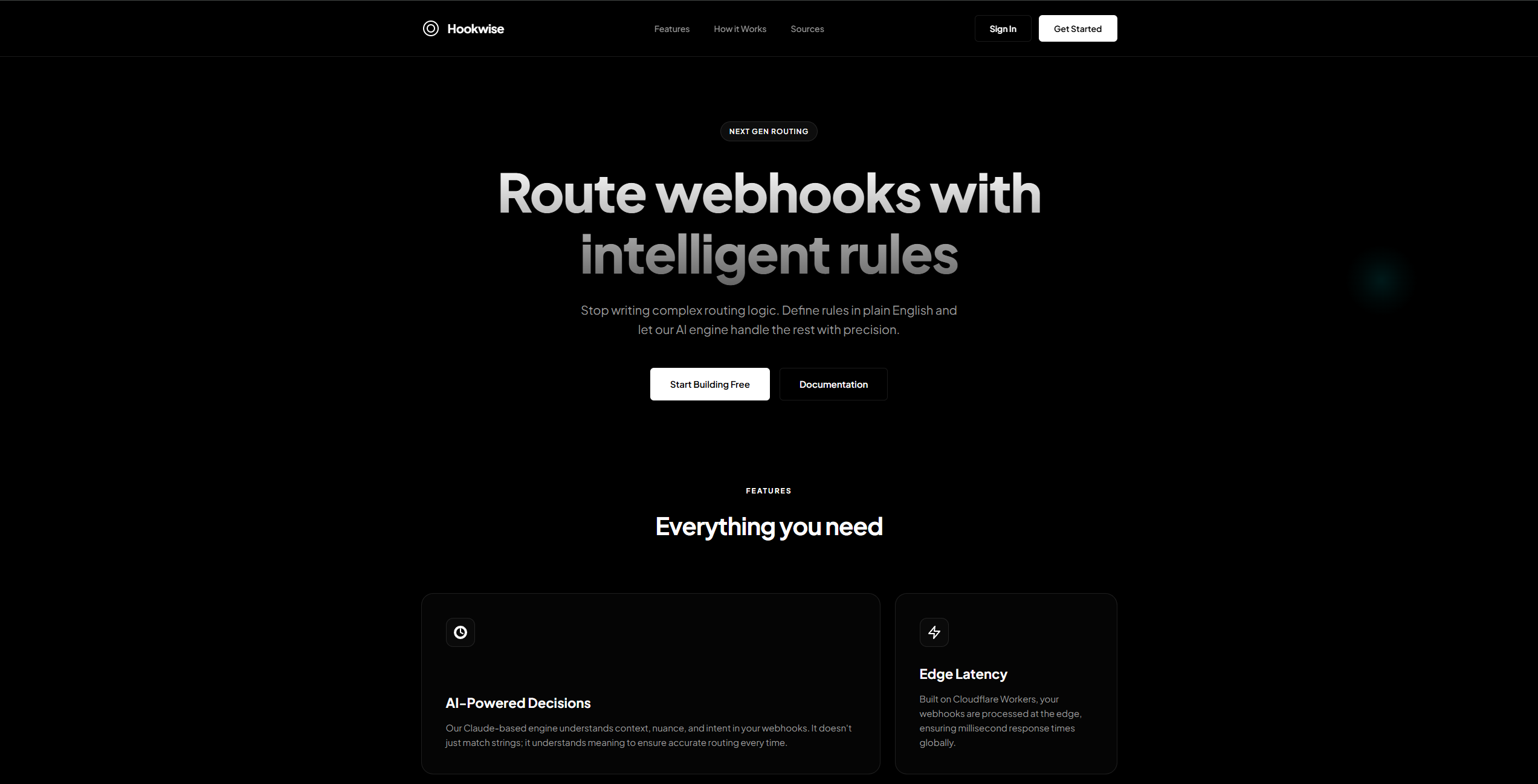Hookwise - Main product screenshot demonstrating key features and user interface