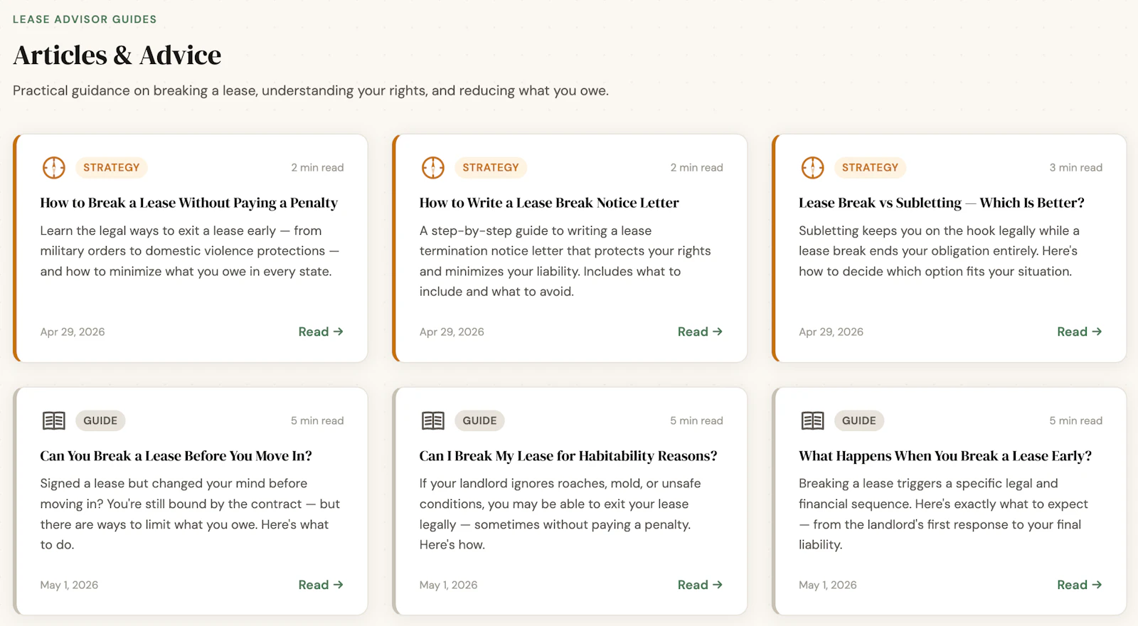 Lease Break Penalty Calculator screenshot 5