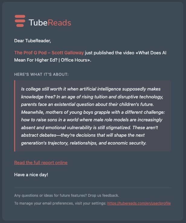 TubeReads gallery image