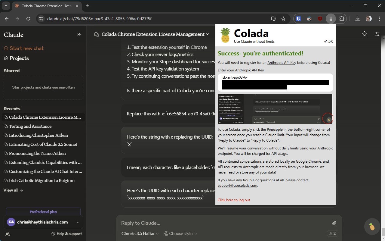 Colada cho Claude media 1