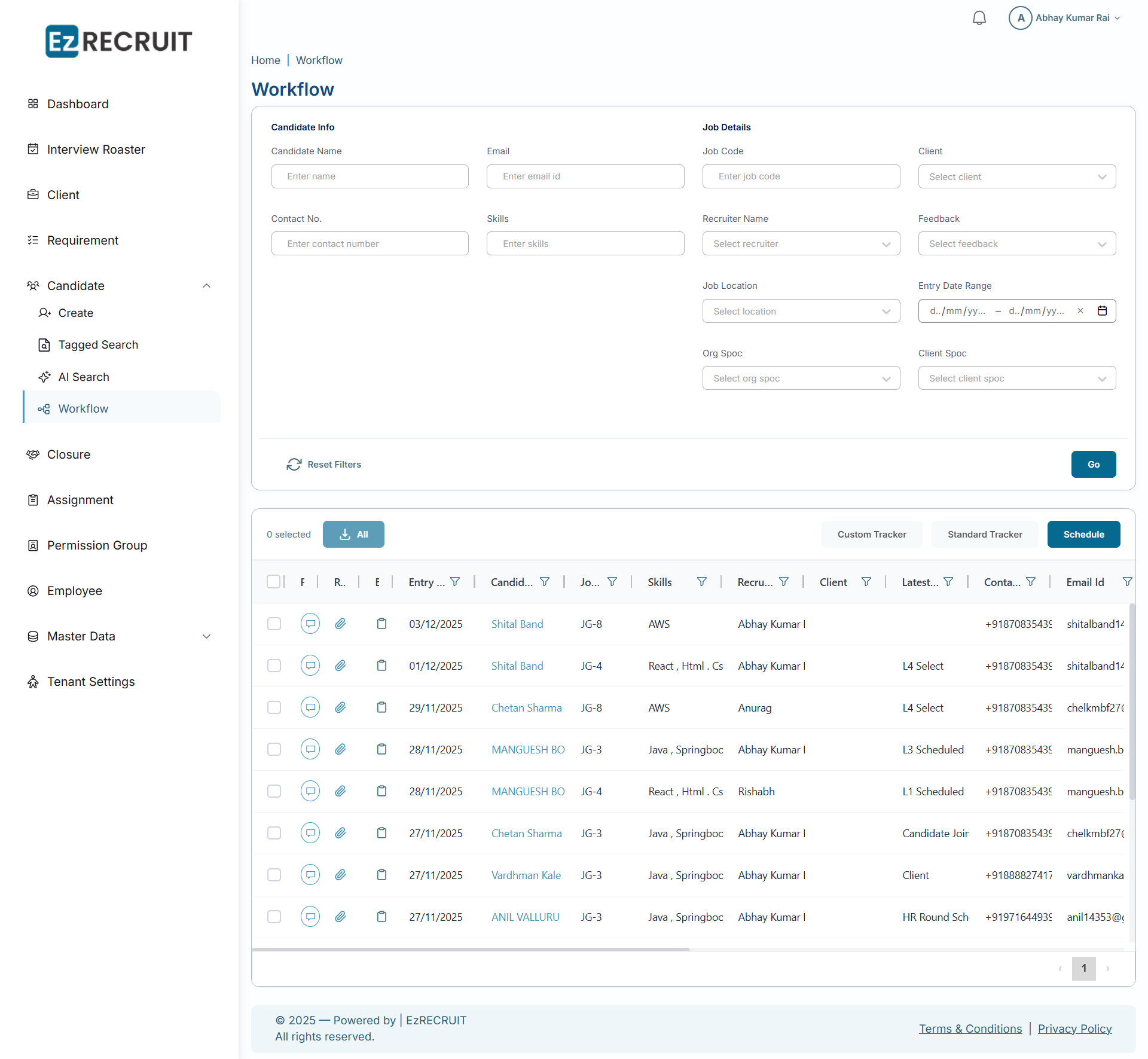 EzRecruit gallery image