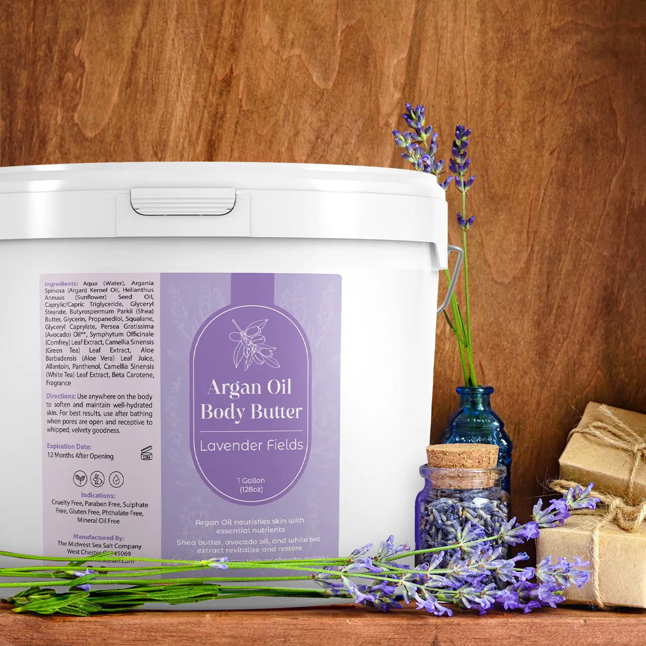 Lavender Fields Argan Oil Body Butter gallery image