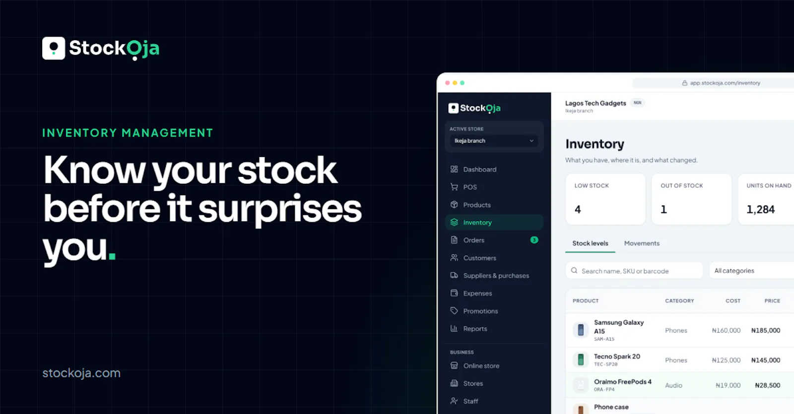 StockỌja screenshot 2