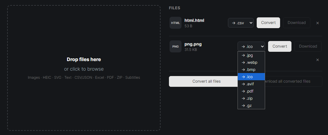 AllConvert — Free Online File Converter gallery image