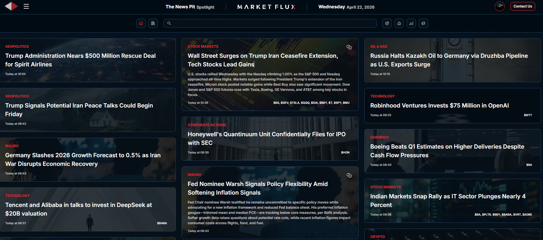 Market Flux 截图 2