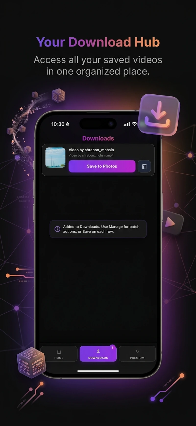 Fb Insta Downloader screenshot 3