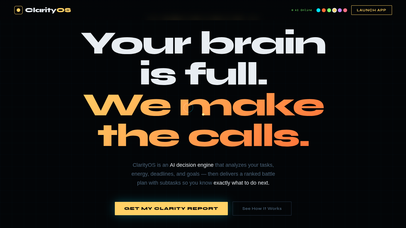 ClarityOS gallery image