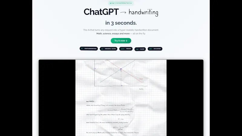aipen.ink screenshot 1 (video preview)