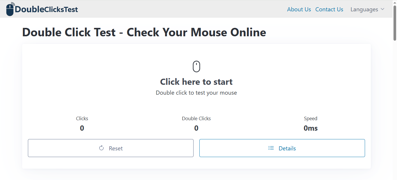 Double Click Test Online gallery image
