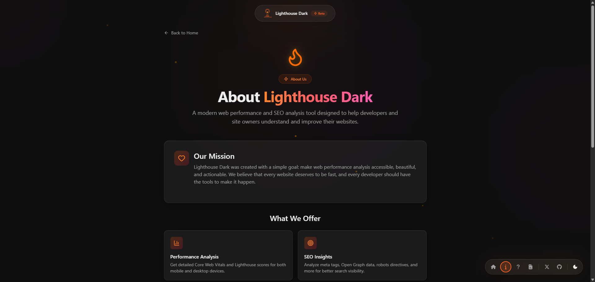 Lighthouse Dark (v2) - Screenshot 3 showing product features and functionality