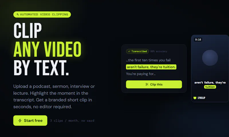 LyrClip screenshot 2