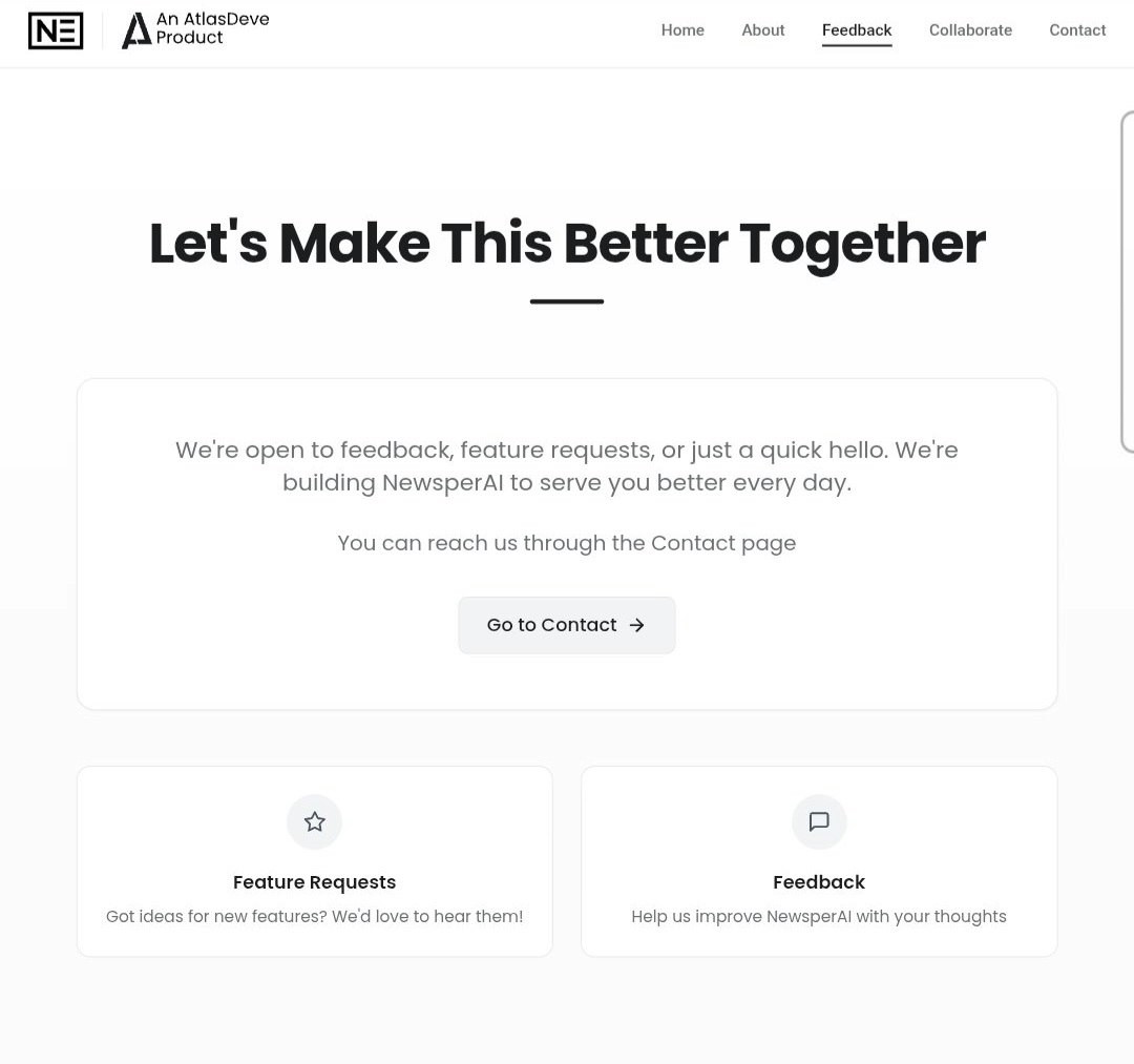 NewsperAI - Riepilogo delle notizie quotidiane alimentate dall'IA media 2