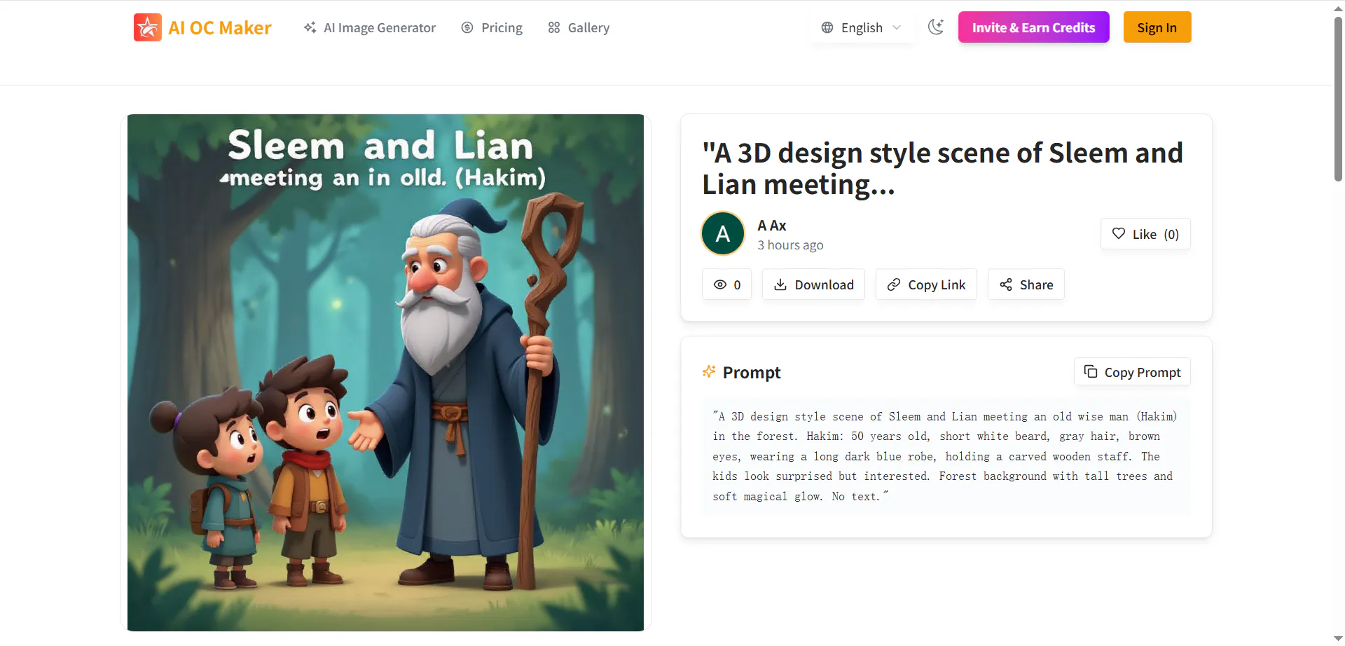 AI OC Maker gallery image