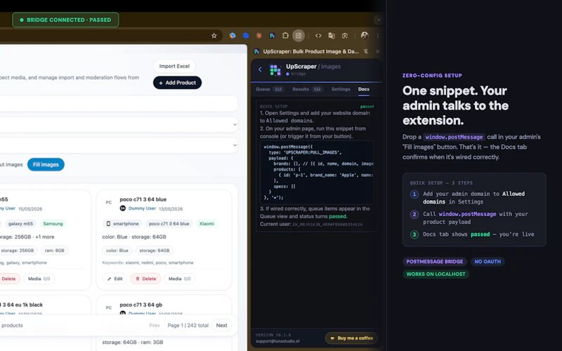 UpScraper screenshot 5