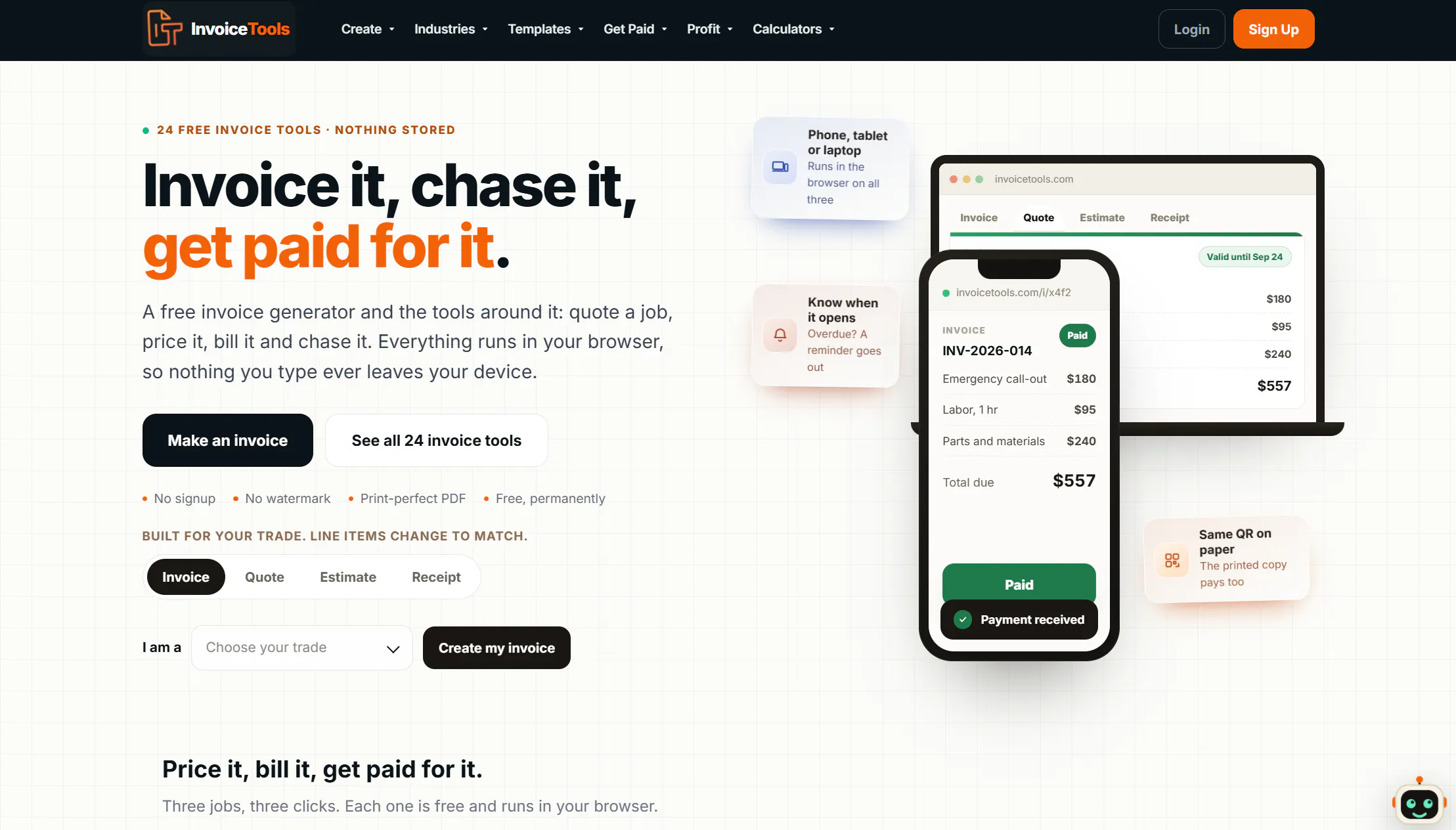 InvoiceTools gallery image