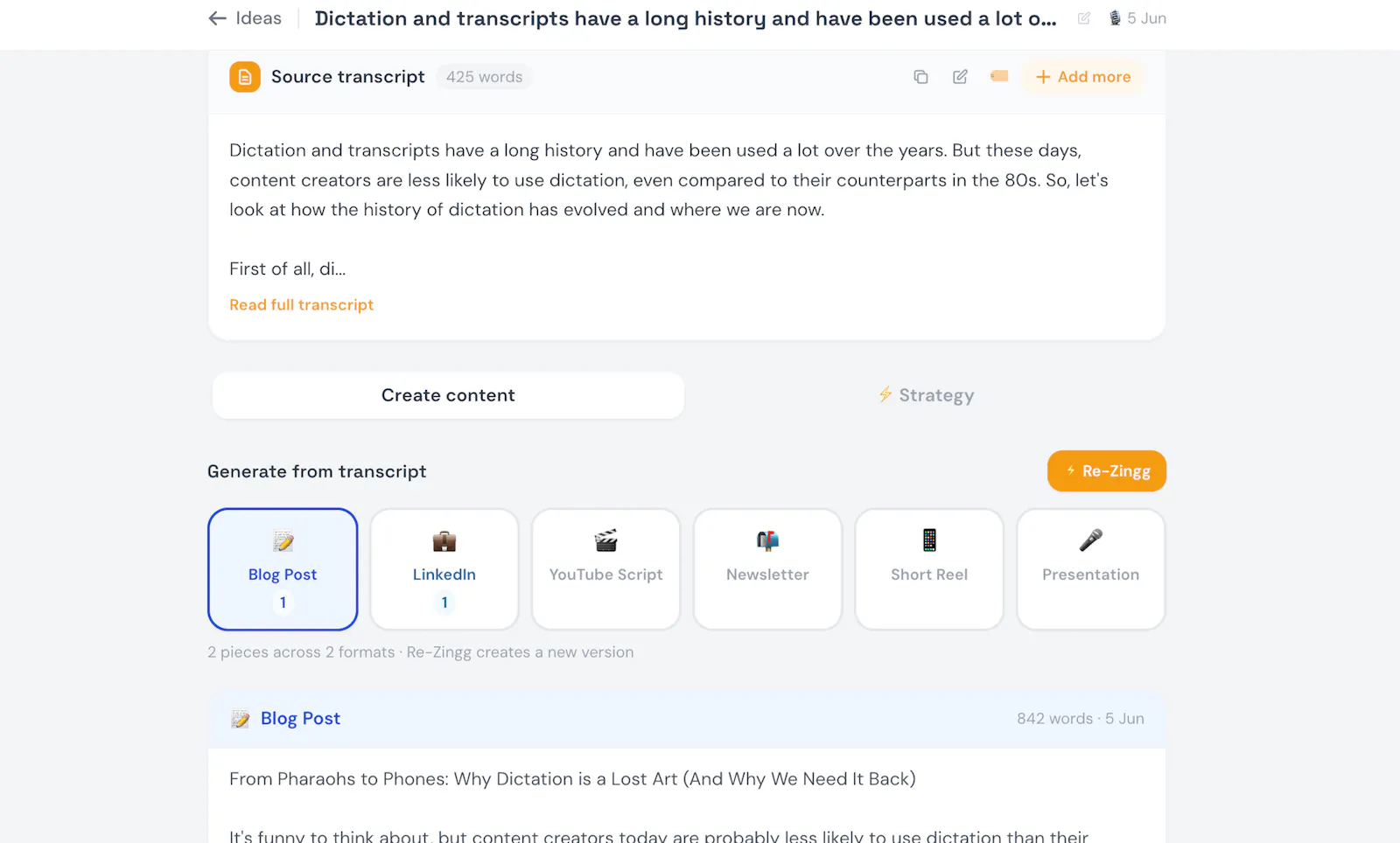 Zinggit screenshot 3