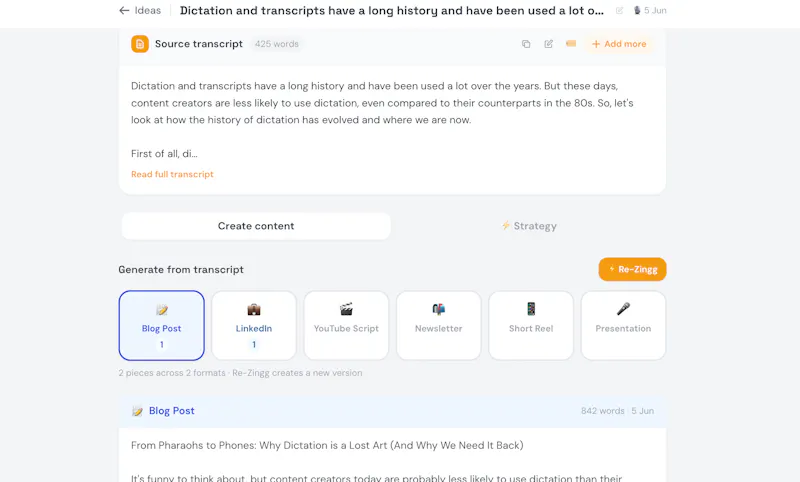 Zinggit screenshot 3