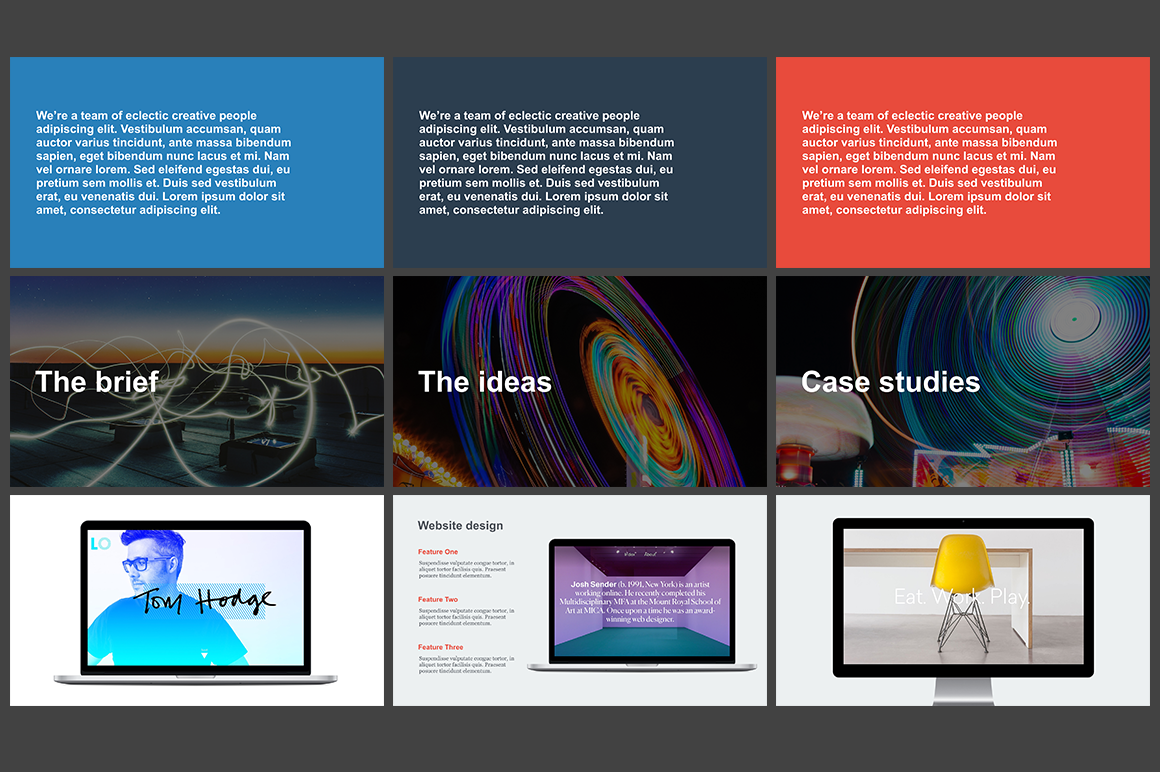 QuickStart Presentation Template Image