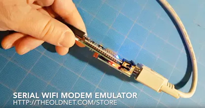 Serial WIFI Modem for Vintage Computers gallery image