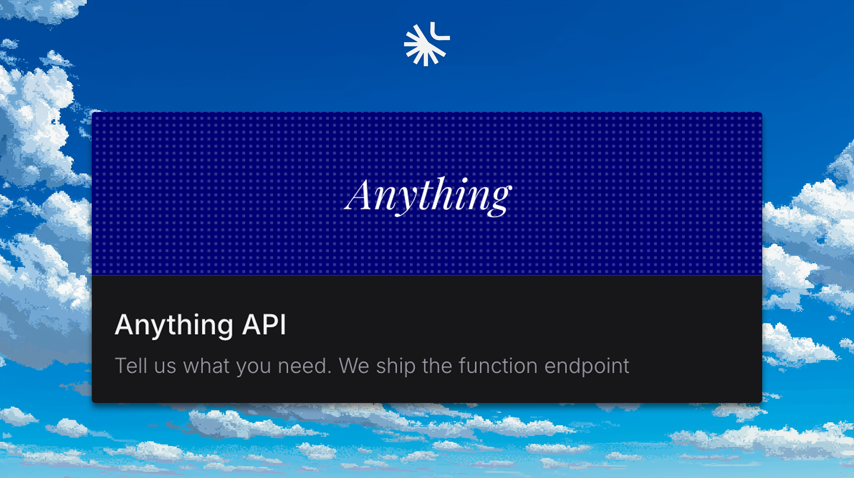 Anything API gallery image
