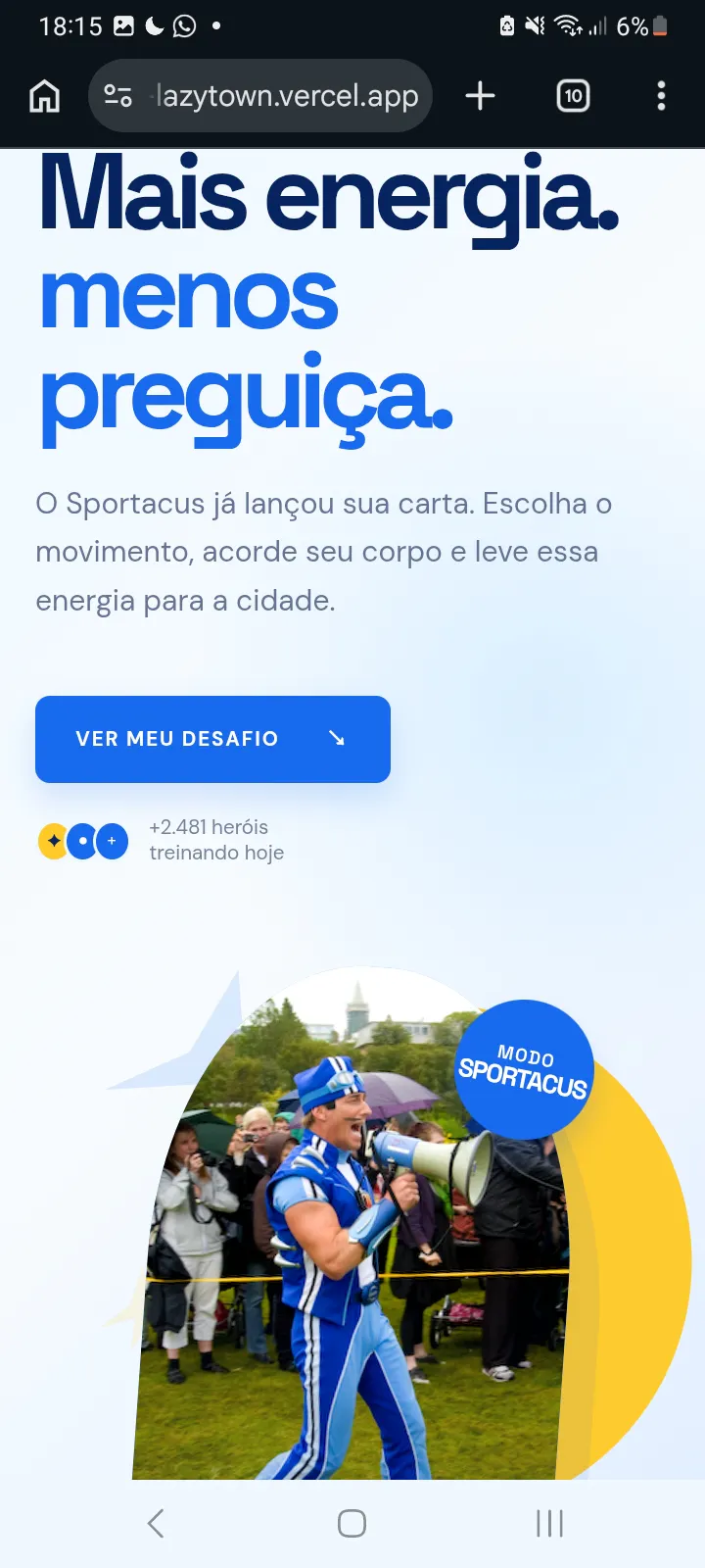 Central de Treino · Sportacus gallery image