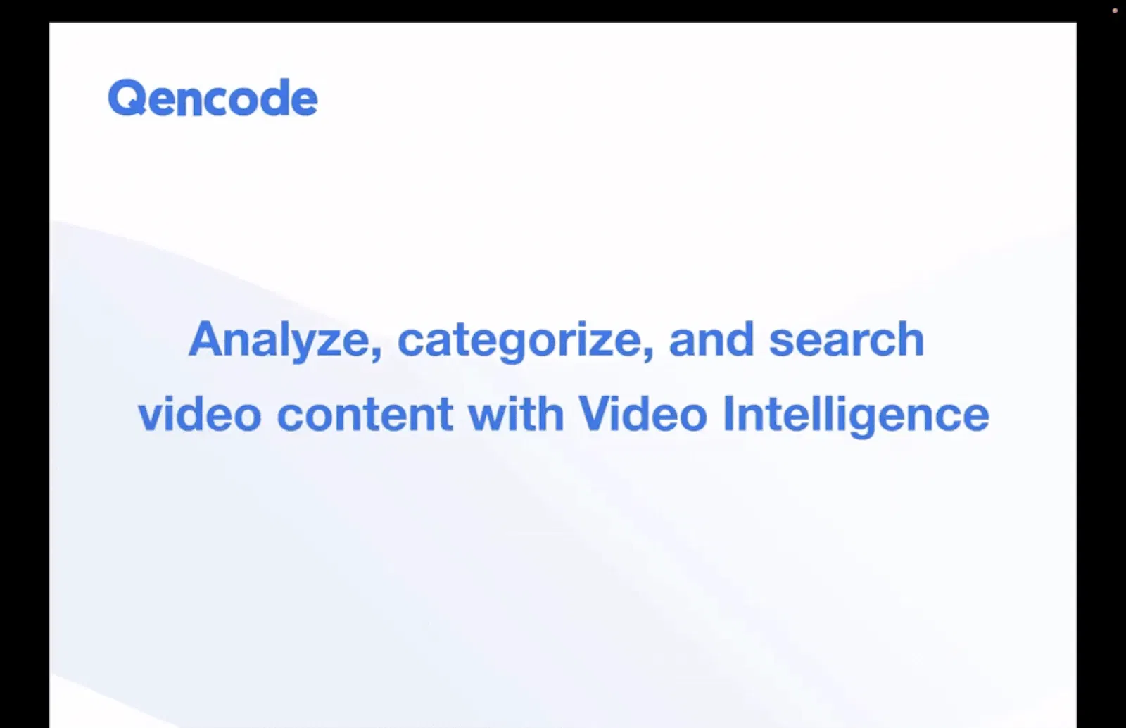 Video Intelligence by Qencode screenshot 1 (video preview)