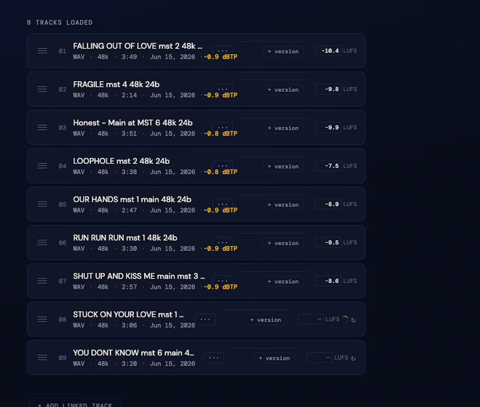 Tracklyst  screenshot 5