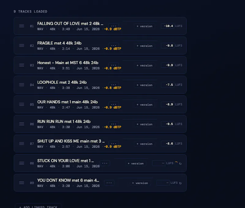 Tracklyst  screenshot 5
