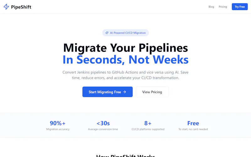 PipeShift screenshot 1
