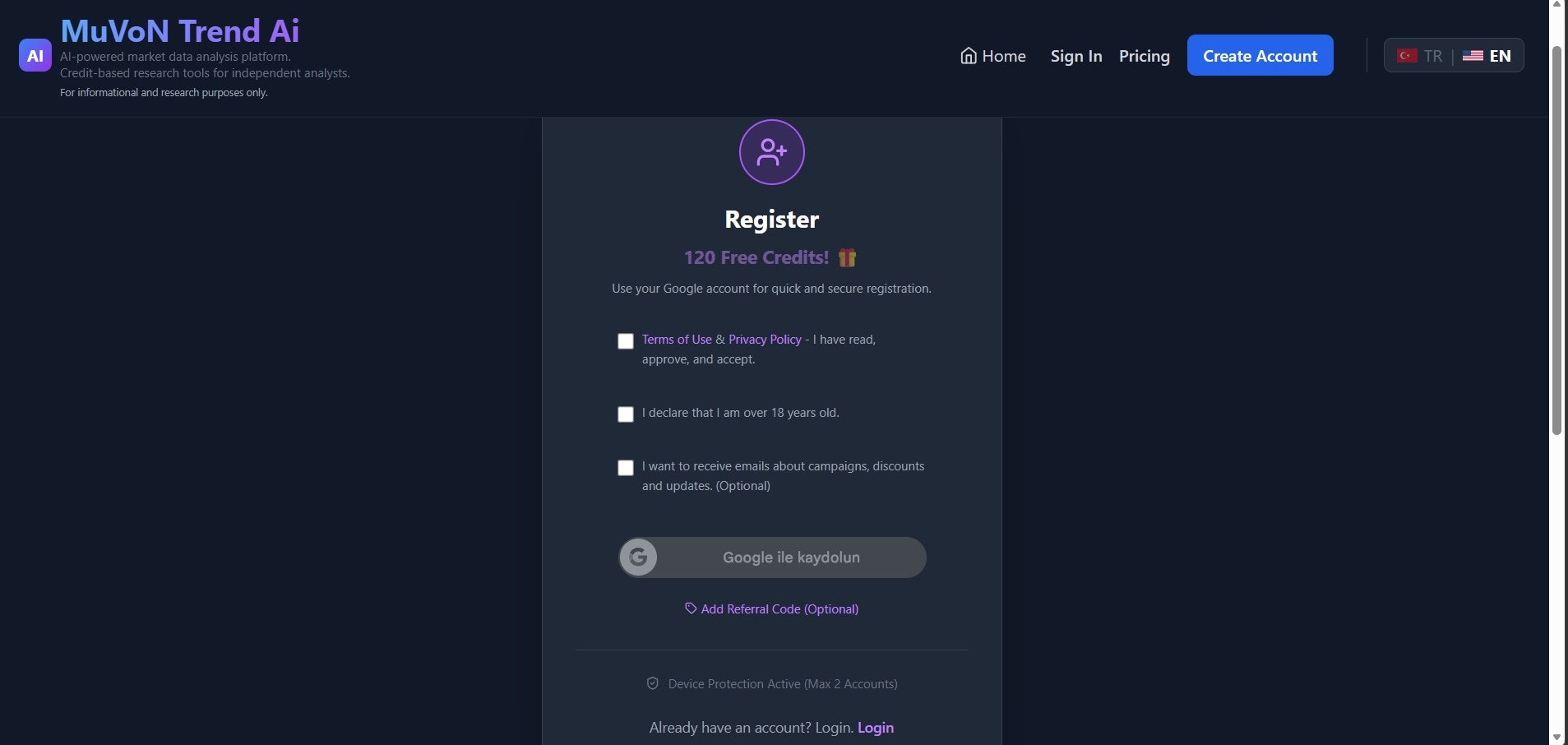 MuVoN Trend AI gallery image